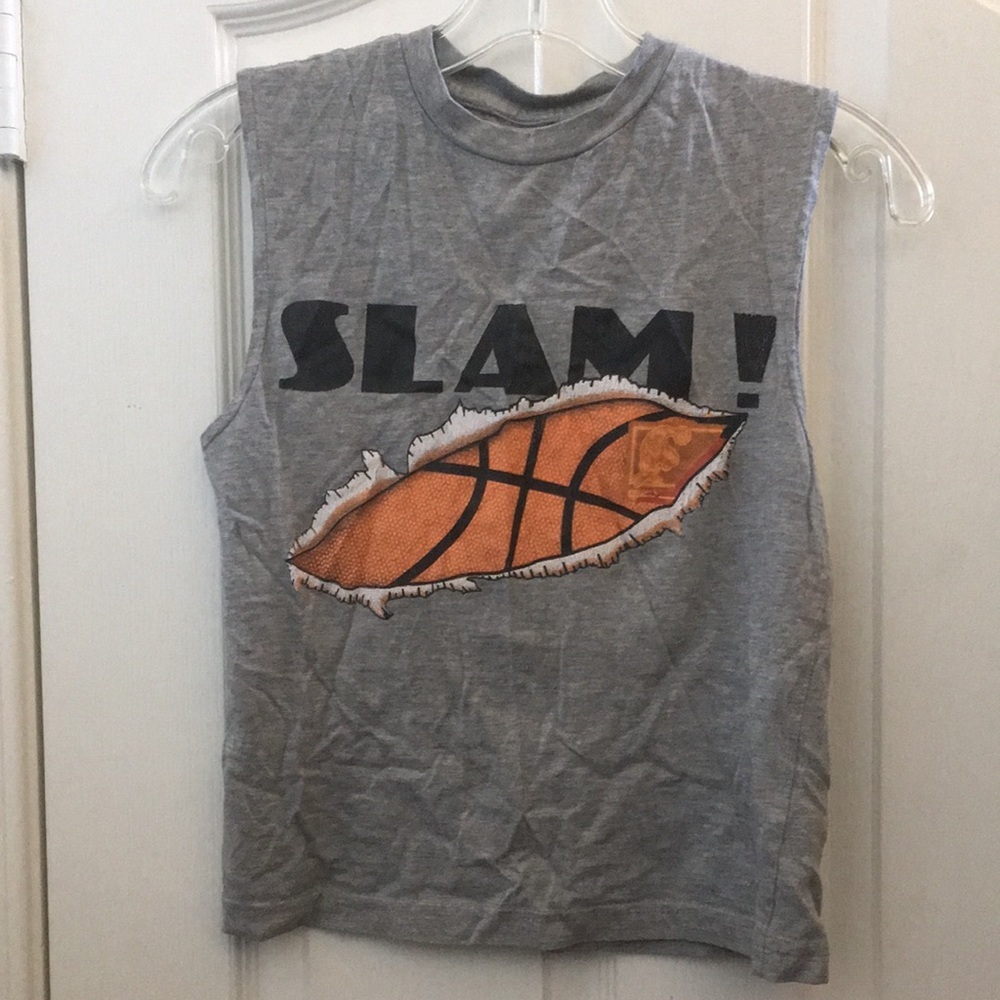 Boys’ “SLAM!” Muscle Tank Top (Chest: 32”)